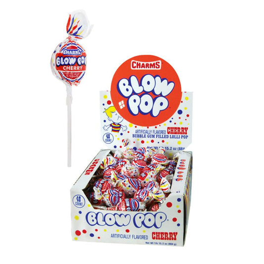 Charms Blow Pop Cherry * 48