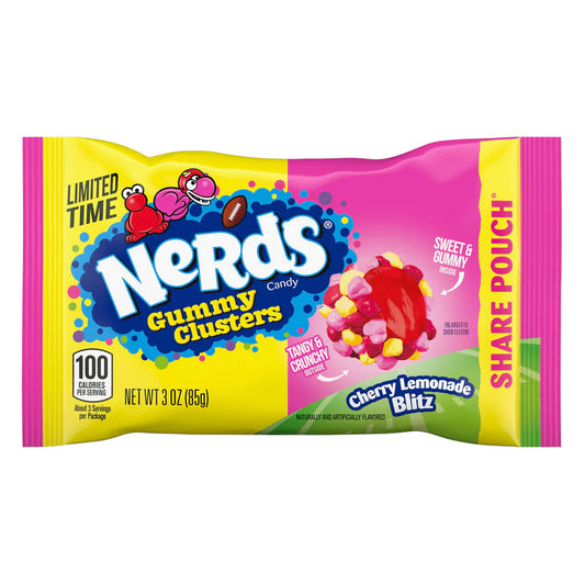 Nerds Gummy Clusters Cherry Lemonade 85g * 12