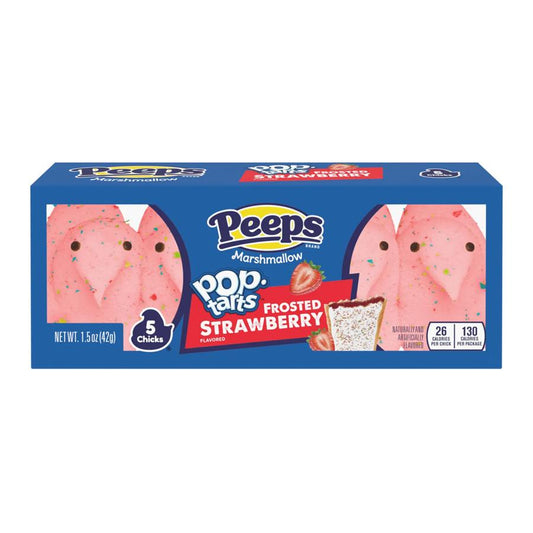 Peeps Strawberry Pop Tarts 5pc
