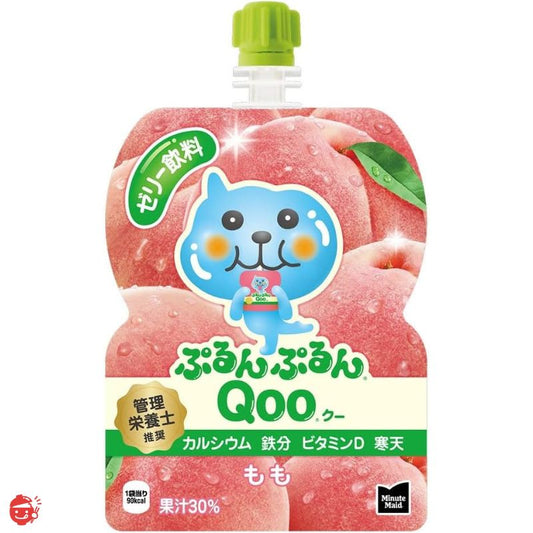 Minute Maid Qoo Jelly Drink Peach 125g * 30