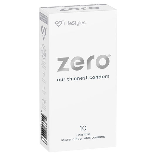 Lifestyle ZERO 10Pk Condoms * 6