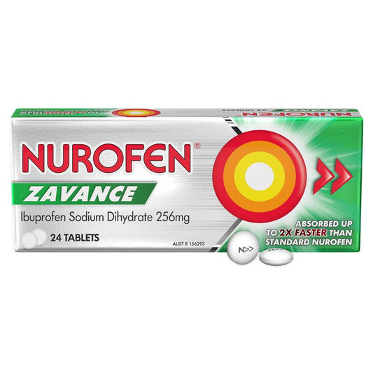 Nurofen Zavance 24 Tablets * 12