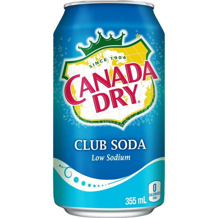 Canada Dry Club Soda 355ml * 12