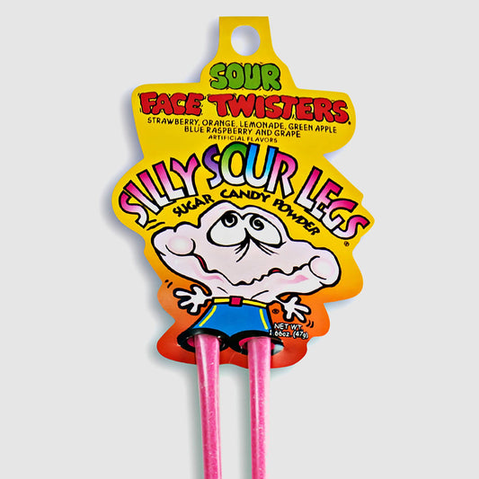 Face Twisters Silly Sour Legs 47g * 12
