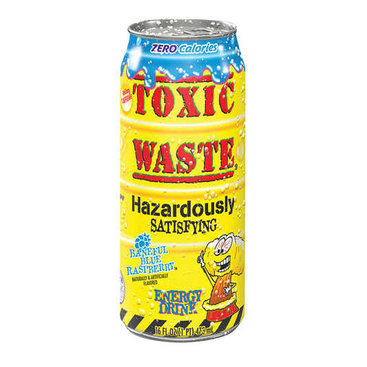Toxic Waste Baneful Blue Rasp 473mL * 12
