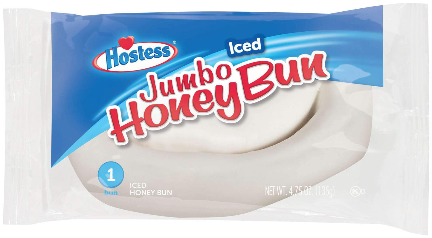 Hostess Jumbo Iced Honey Bun 113g * 6