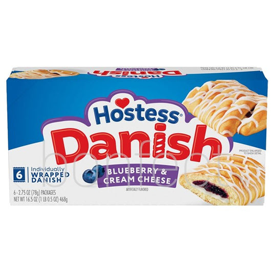 Hostess Danish Berries & Cream Cheese 468g