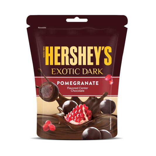 Hershey Exotic Dark Pomegranate Flavor Chocolate 100g * 6