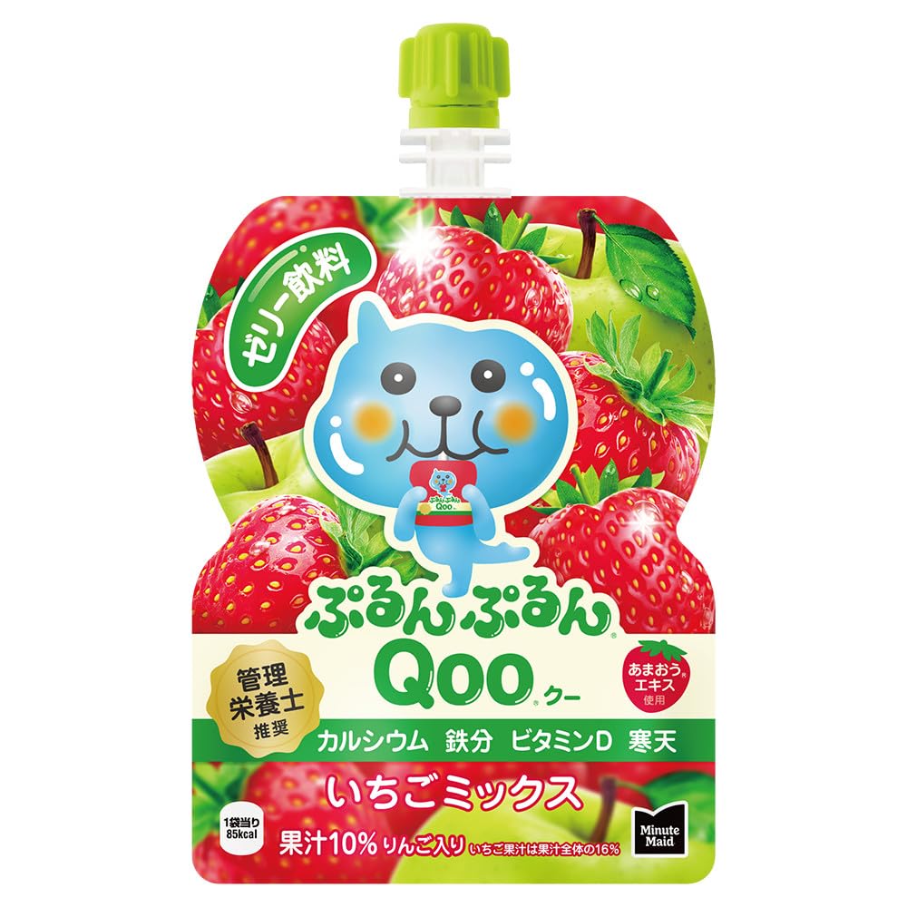 Minute Maid Qoo Jelly Drink Strawberry 125g * 30
