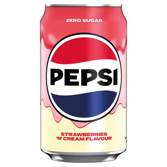 Pepsi Strawberries n Cream Soda Zero 330ml * 24