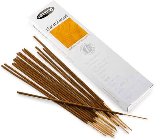 Nitiraj Platinum Incense Sandalwood 25g*9