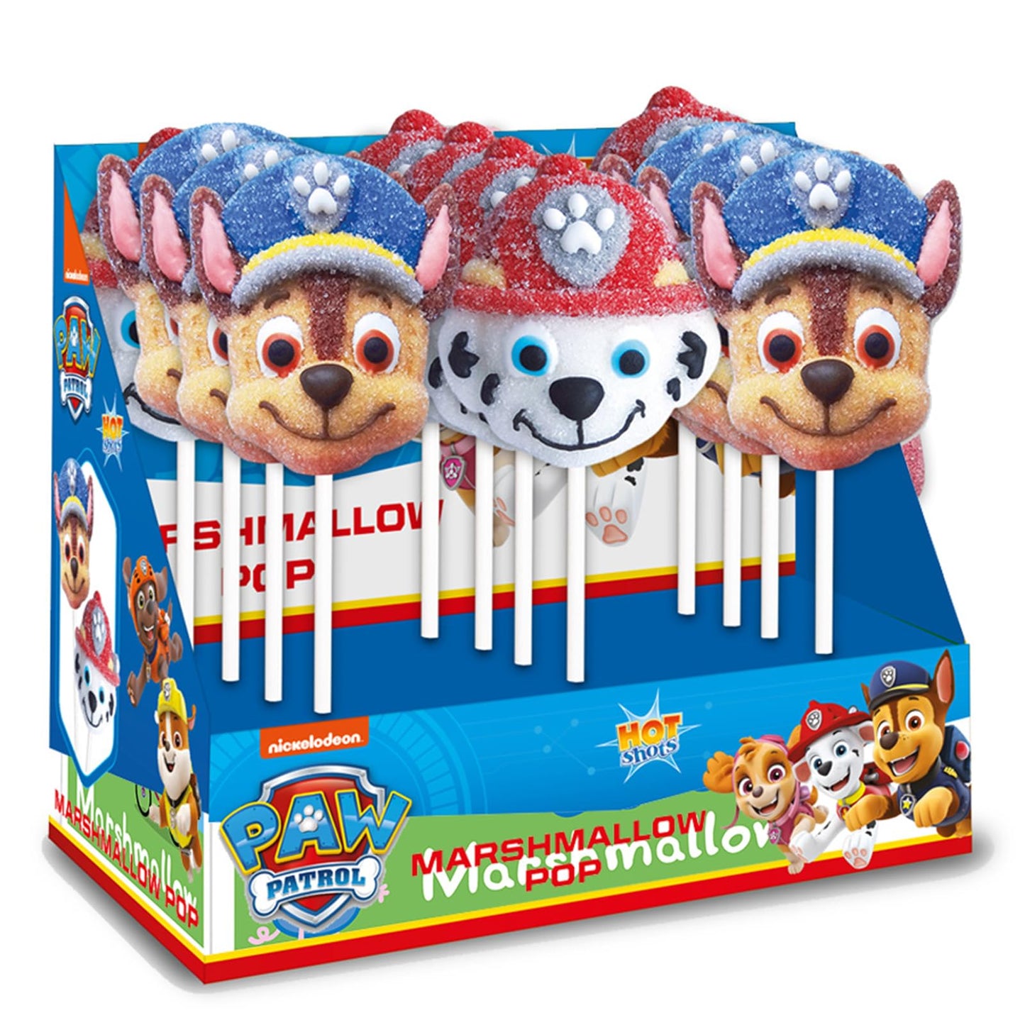 Marshmallow Pops Paw Patrol 45g * 12