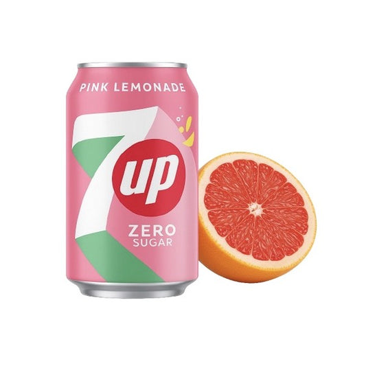 7UP Zero Pink Lemonade Can 330ml * 12