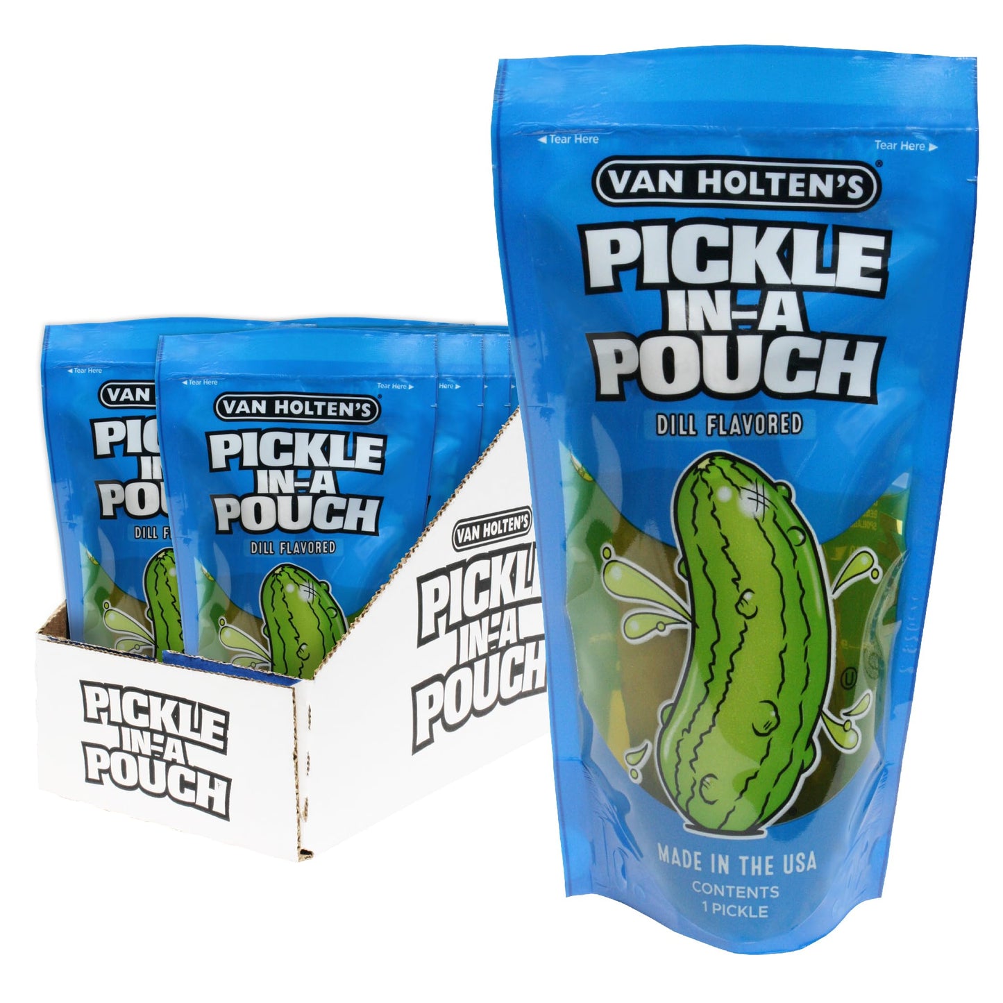 Van Holtens Jumbo Dill Pickle * 12