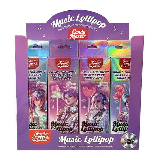 Candy Master 4D Lollipop Nature Series 28g * 8