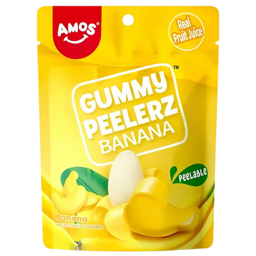 Amos Peelerz Gummy Banana 150g * 12