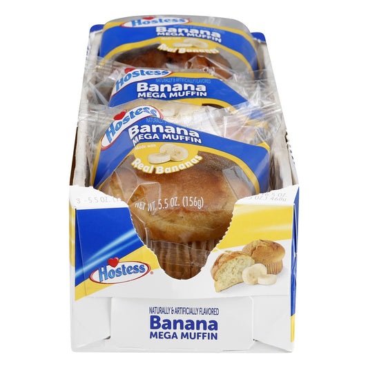 Hostess Banana Mega Muffin 141g * 3