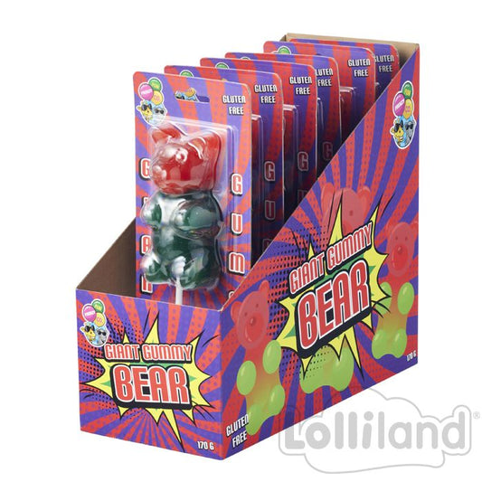 Juicy Jelly Giant Gummy Bear 170g * 6