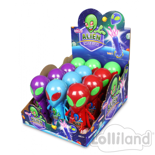 Lolliland Alien Twist-N-Lik 30g * 12