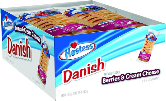 Hostess Danish Berries & Cream Cheese 851g * 6