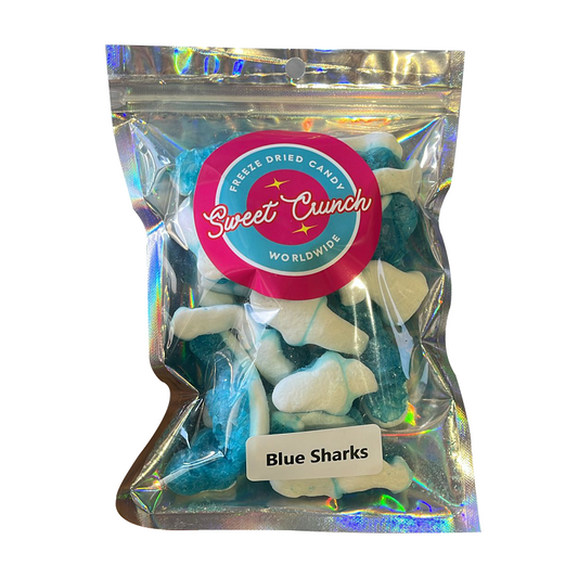 Gummy Blue Sharks (Freeze Dried) 50g
