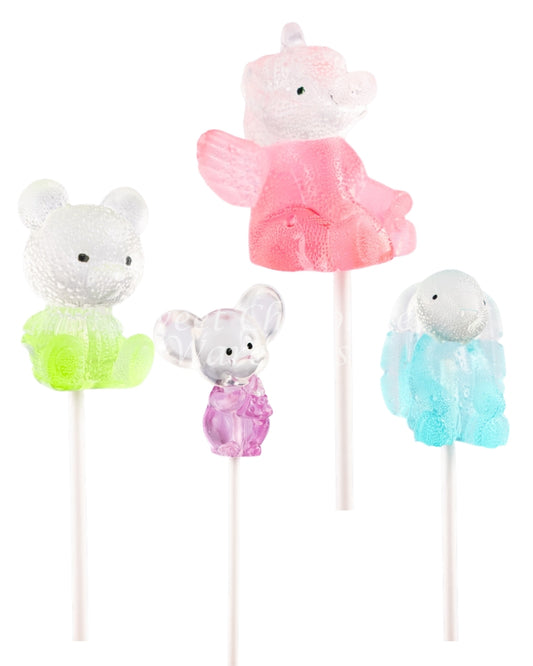 Candy Master 4D Lollipop Cute Creature Series 28g * 8