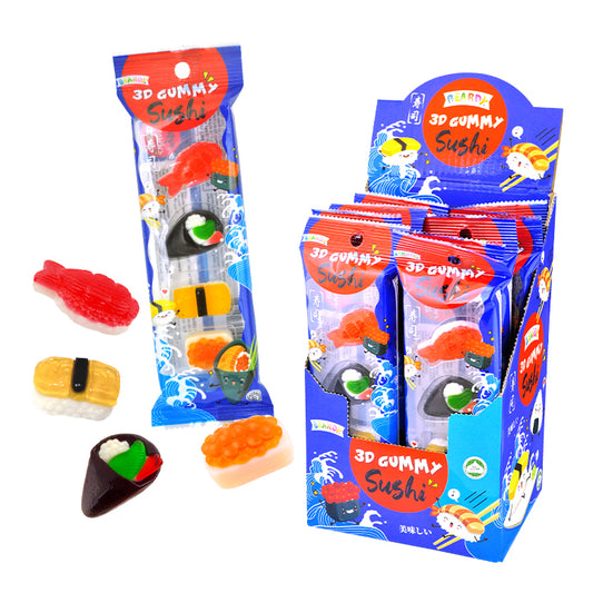 Juicy Jelly 3D Sushi Gummy 40g * 12