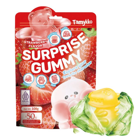 Surprise Peelable Gummy Strawberry 108g