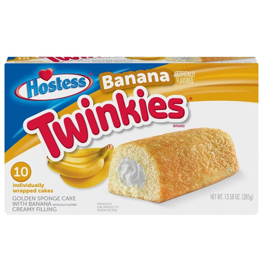 Hostess Banana Twinkies 385g