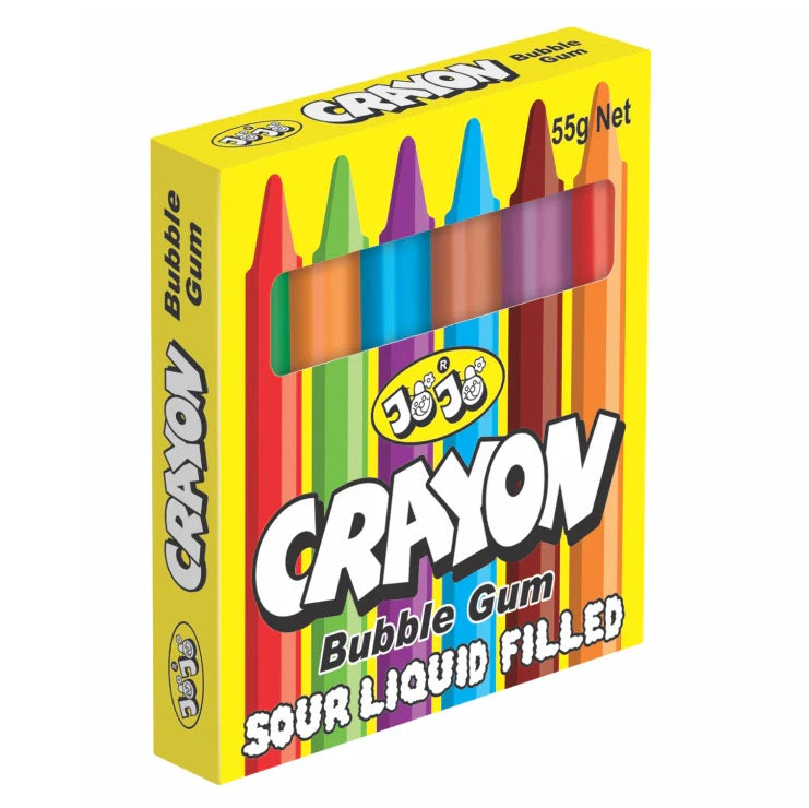 JOJO Crayon Bubble Gum 55g * 12