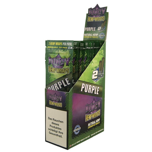 Juicy Hemp Wrap Purple * 25