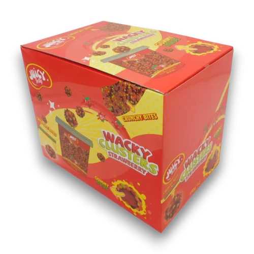 Juicy Jelly Wacky Clusters Strawberry 150g * 12