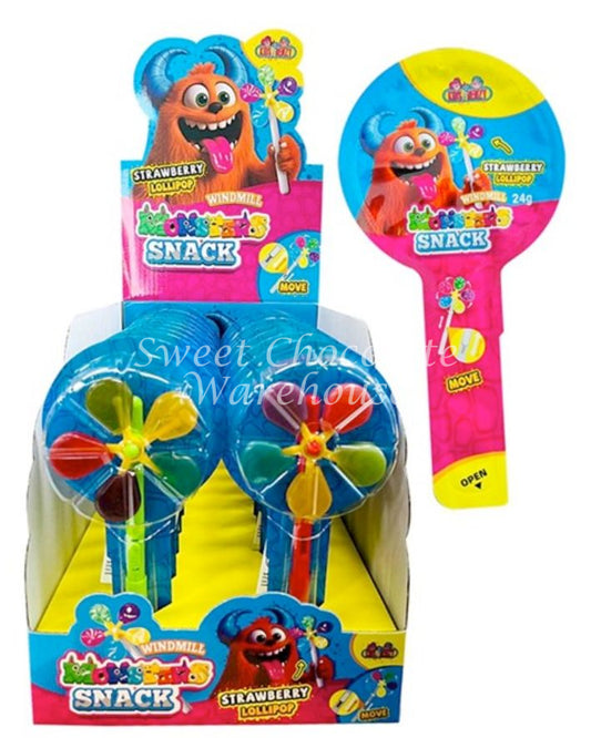 KidsFrenzy Windmill Pop Candy 24g * 20