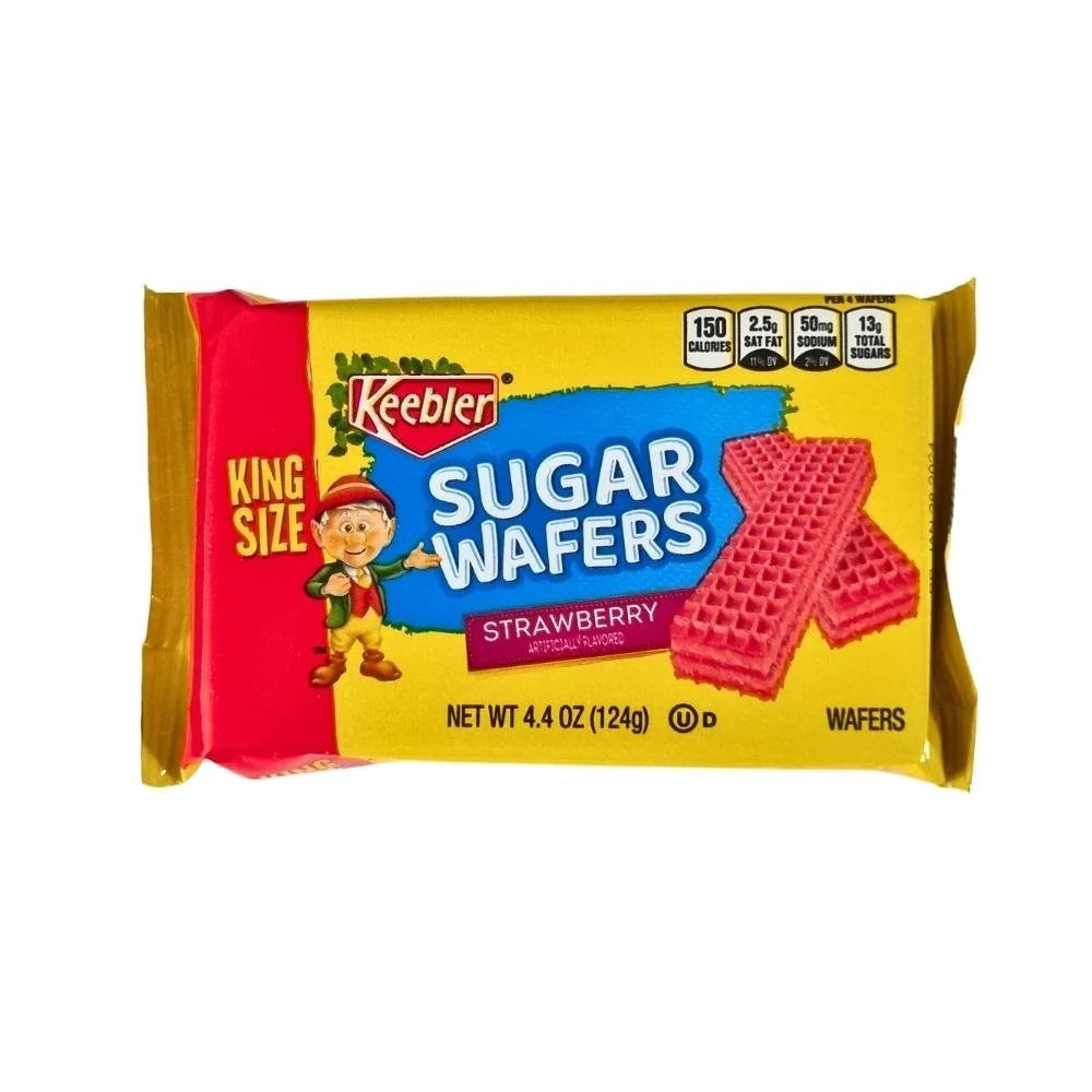 Keebler Sugar Wafer Strawberry 124g * 9