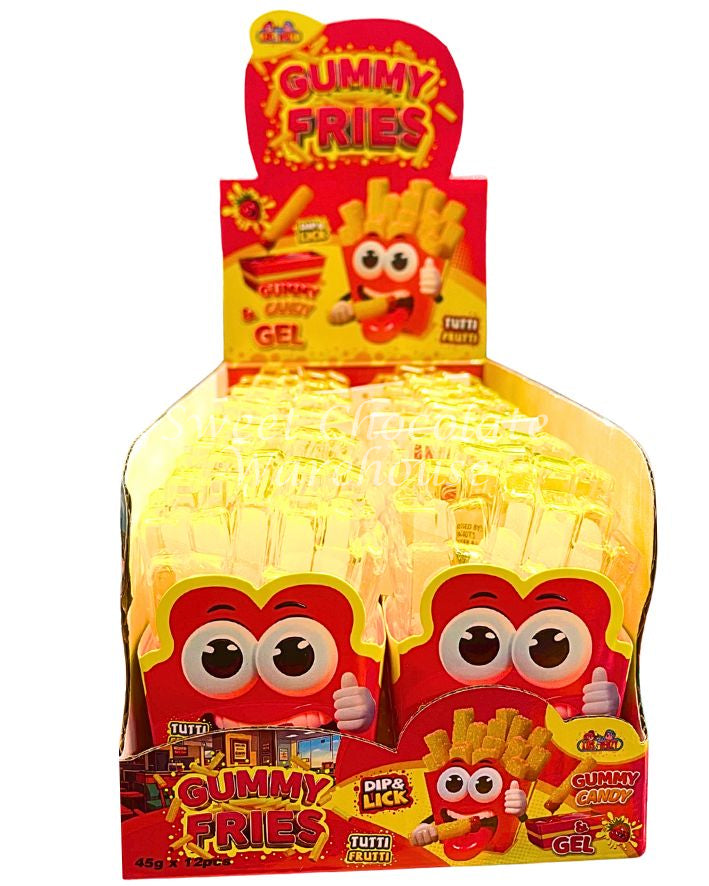 KidsFrenzy Gummy Fries n Gel 45g * 12