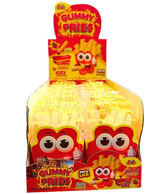KidsFrenzy Gummy Fries n Gel 45g * 12