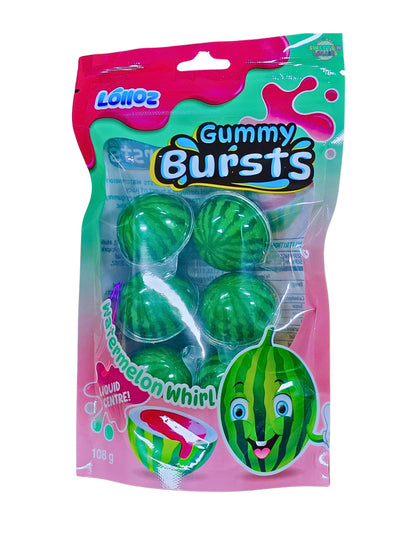 Lolloz Gummy Bursts Watermelon Whirl 108g * 12