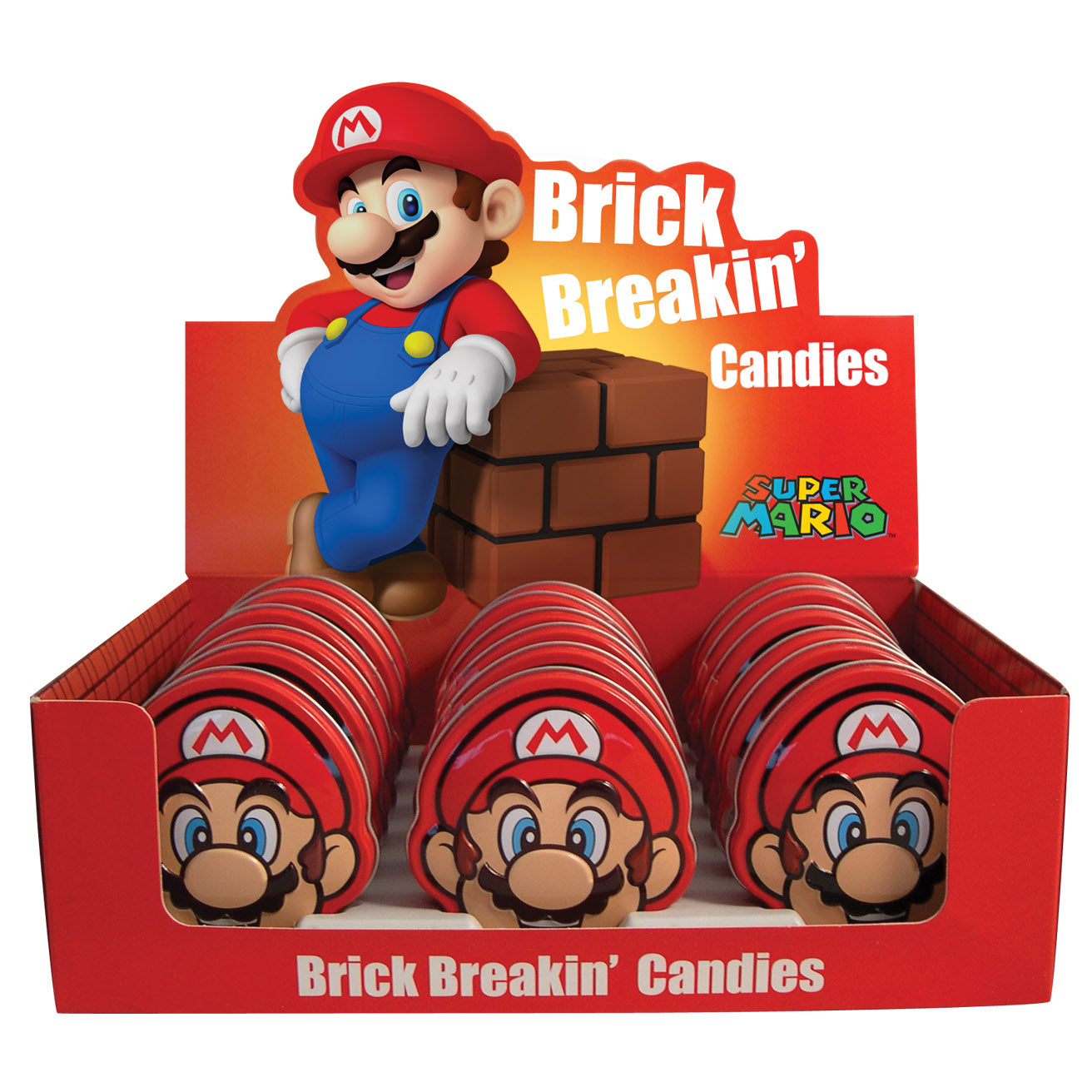 Nintendo Mario Brick Breakin Candy 20g * 18