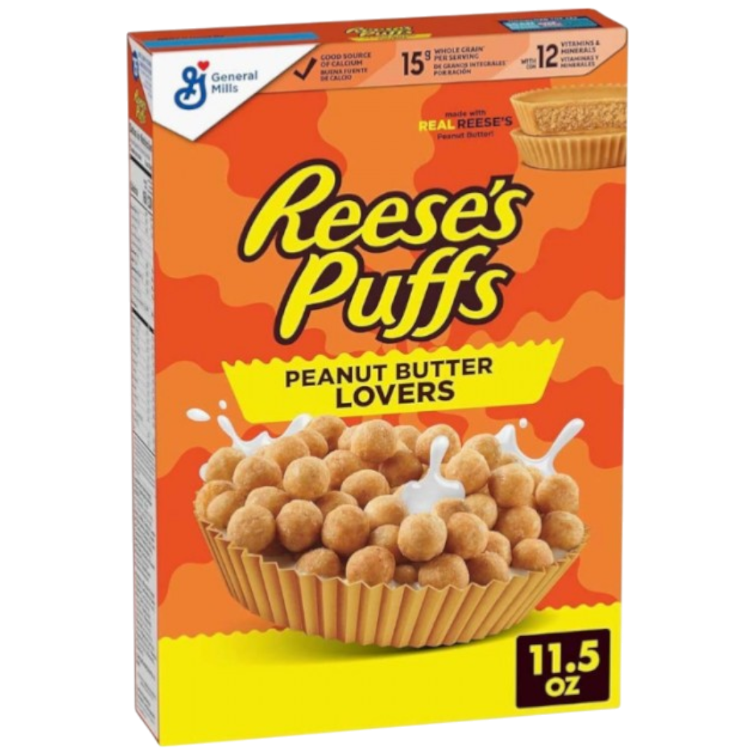 Reeses Puffs Peanut Butter Lovers Cereal 326g
