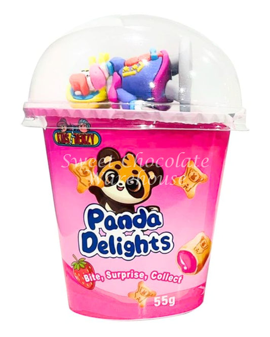 KidsFrenzy Panda Delights Straw 55g * 12