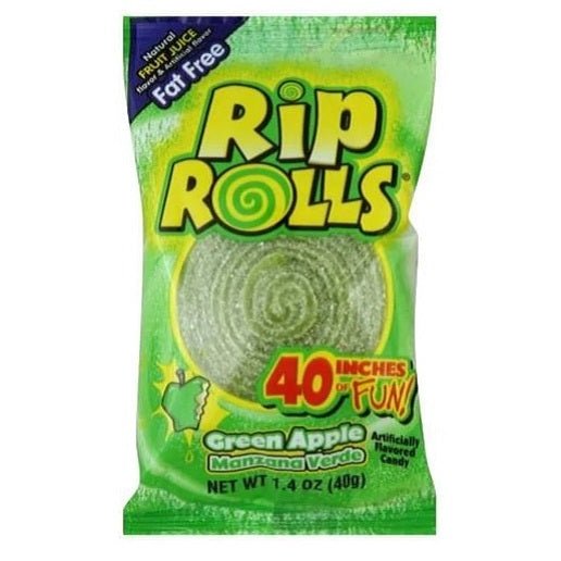 Rip Rolls Green Apple 40g * 24
