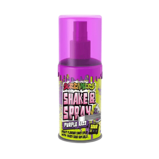 Screamers Shake & Spray Purple Razz 60ml * 12