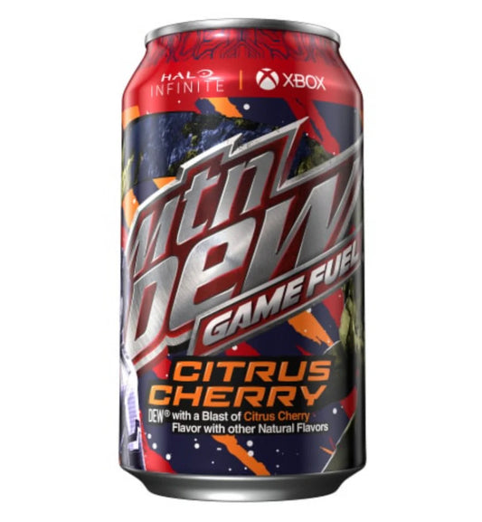 Mountain Dew Game Fuel Citrus Cherry 355mL*12