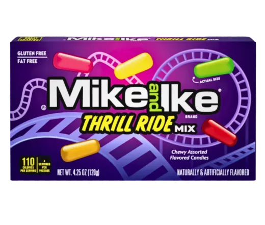 Mike n Ike Thrill Ride 120g * 12