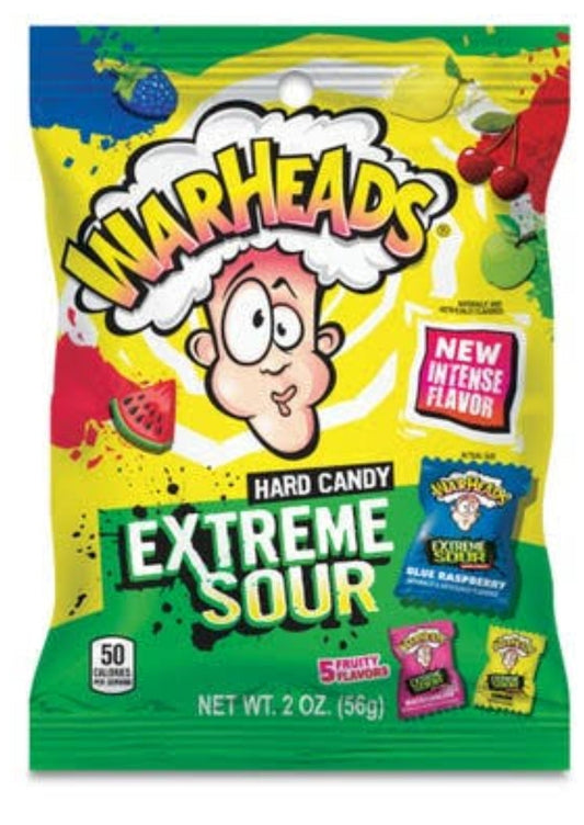 Warheads Extreme Sour Hard Candy 56g * 12