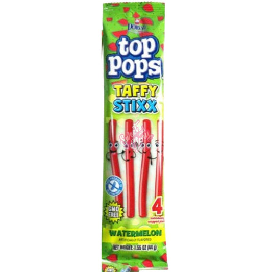 Top Pops Taffy Stixx Watermelon 44g * 12