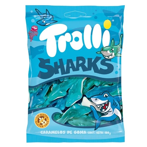 Trolli Sharks Bag 100g * 12