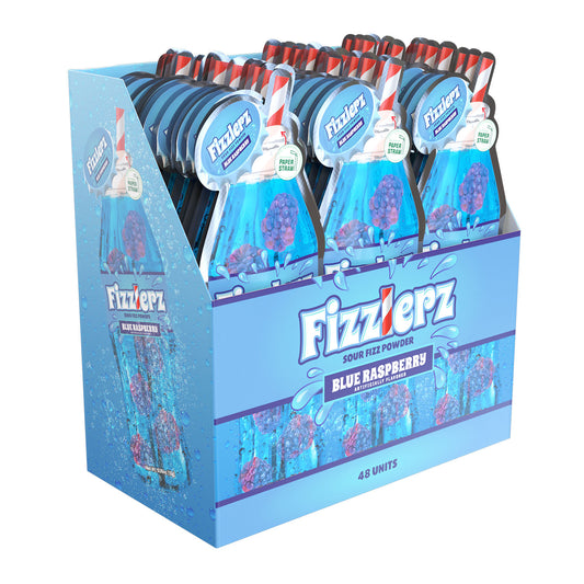 Thats Sweet Fizzlers Blue Raspberry 9g * 48