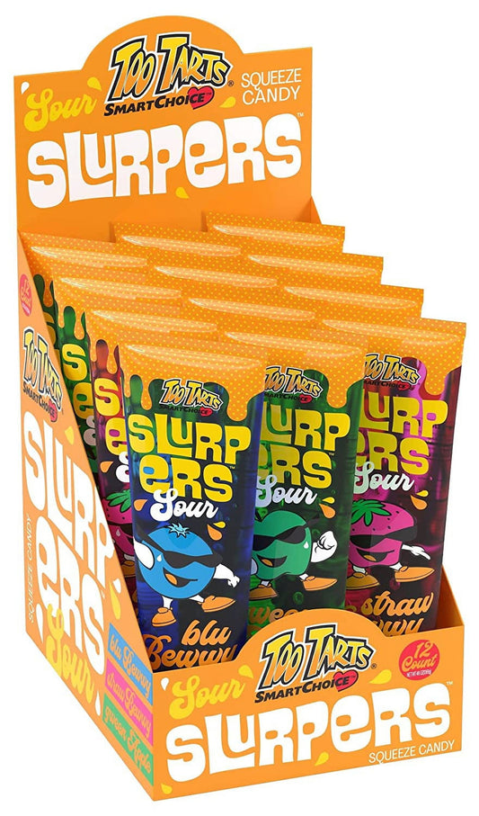 Too Tarts Slurpers Squeeze Candy Sour 120g * 12