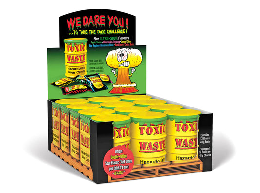 Toxic Waste Drums 48g * 12